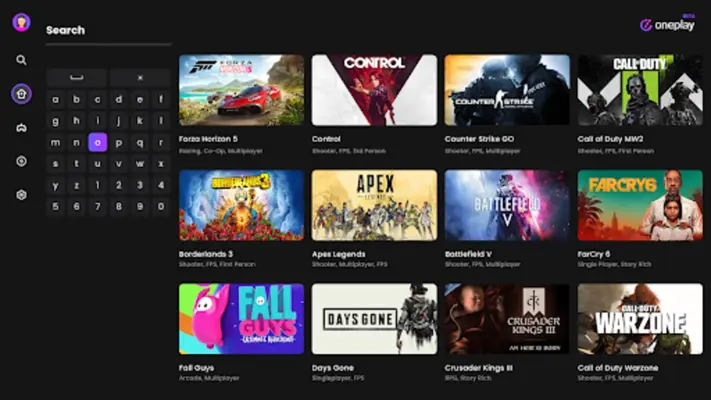 OnePlay Cloud Gaming android App screenshot 0